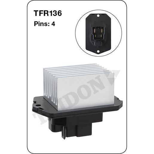 Tridon AC Blower Motor Resistor TFR136