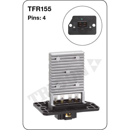 Tridon AC Blower Motor Resistor TFR155