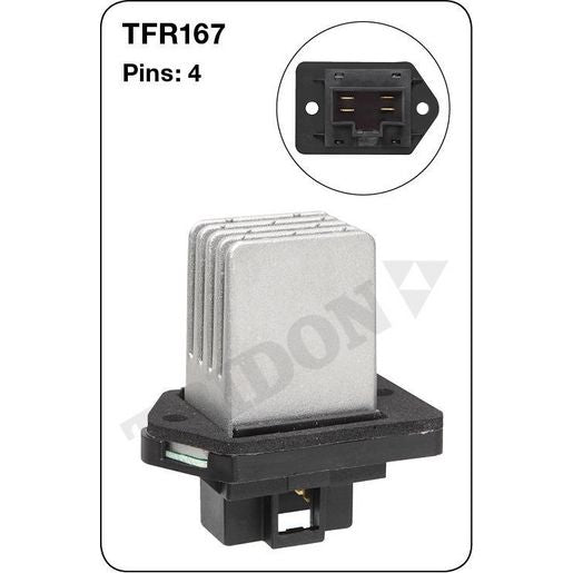 Tridon AC Blower Motor Resistor TFR167