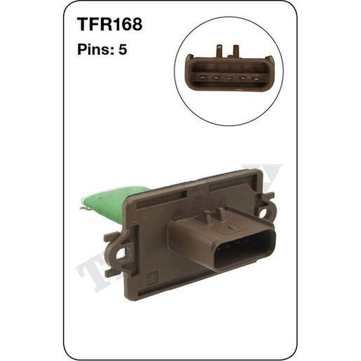 Tridon AC Blower Motor Resistor TFR168