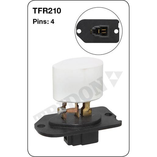 Tridon AC Blower Motor Resistor TFR210