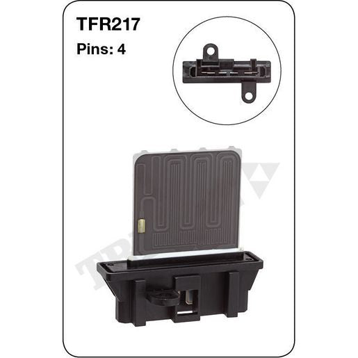 Tridon AC Blower Motor Resistor TFR217