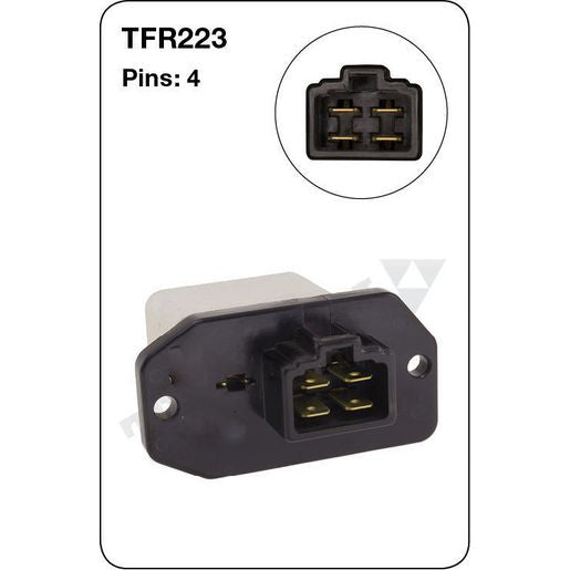 Tridon AC Blower Motor Resistor TFR223