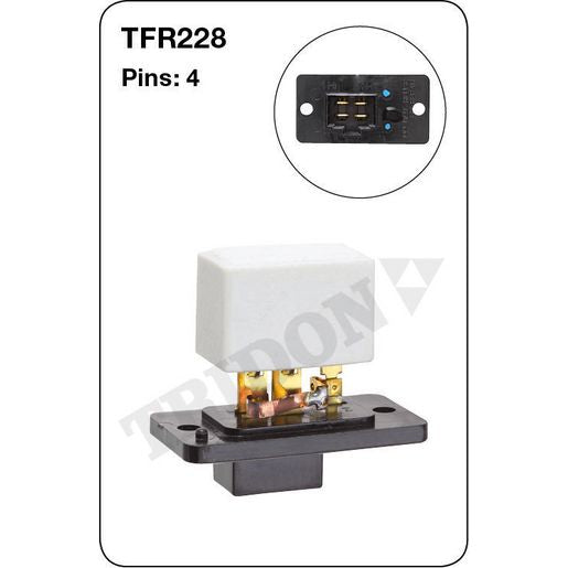 Tridon AC Blower Motor Resistor TFR228