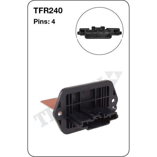 Tridon AC Blower Motor Resistor TFR240