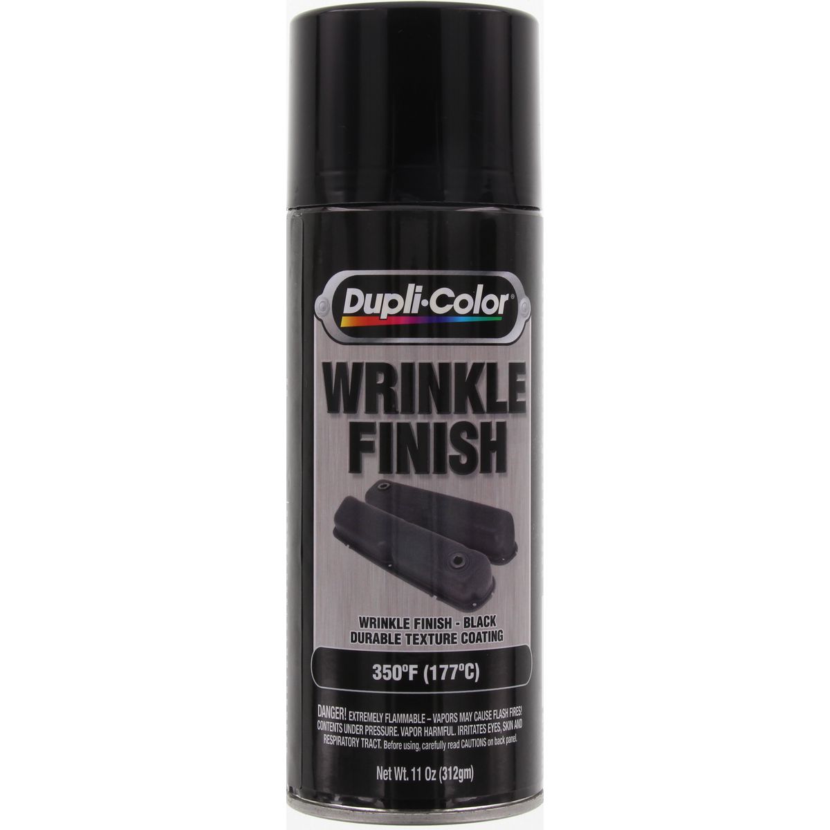 Dupli-Color Wrinkle Finish Aerosol Spray Paint Black 312g WF201