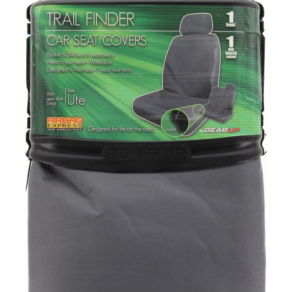 Gearup Trail Finder Ute Seat Covers 60 Grey GUTFUTEBGRYL