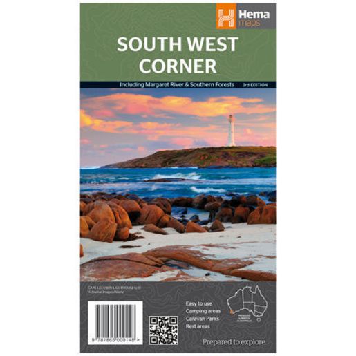 HEMA South West Corner Map 3rd Edition