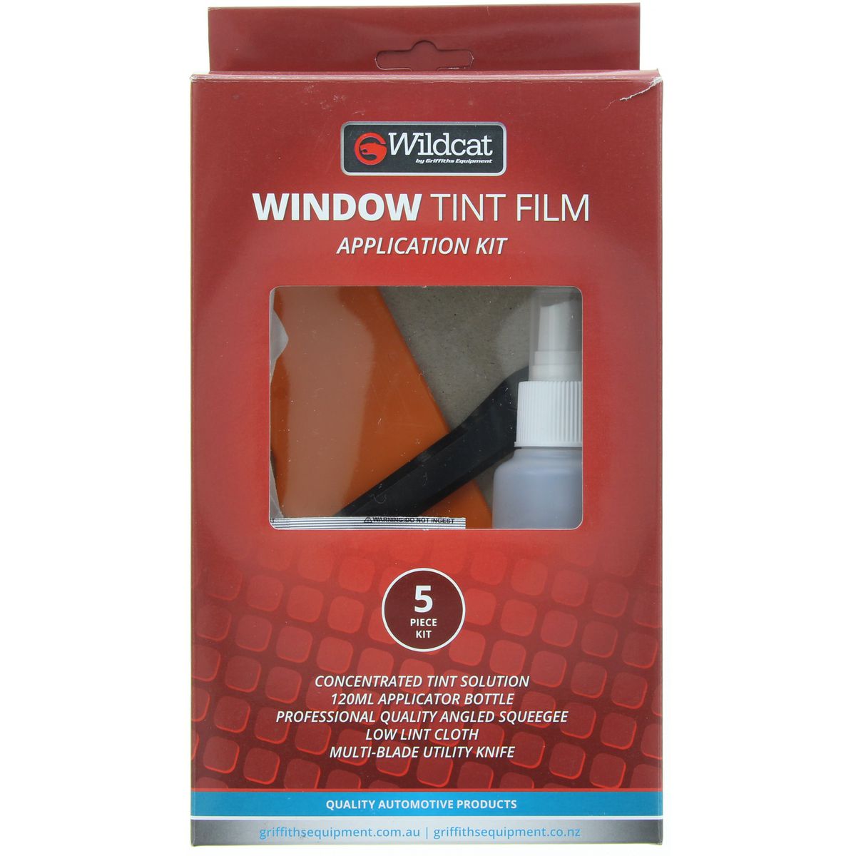 Wildcat Black Magic Window Tint Applicator Kit 5 Piece 5079032