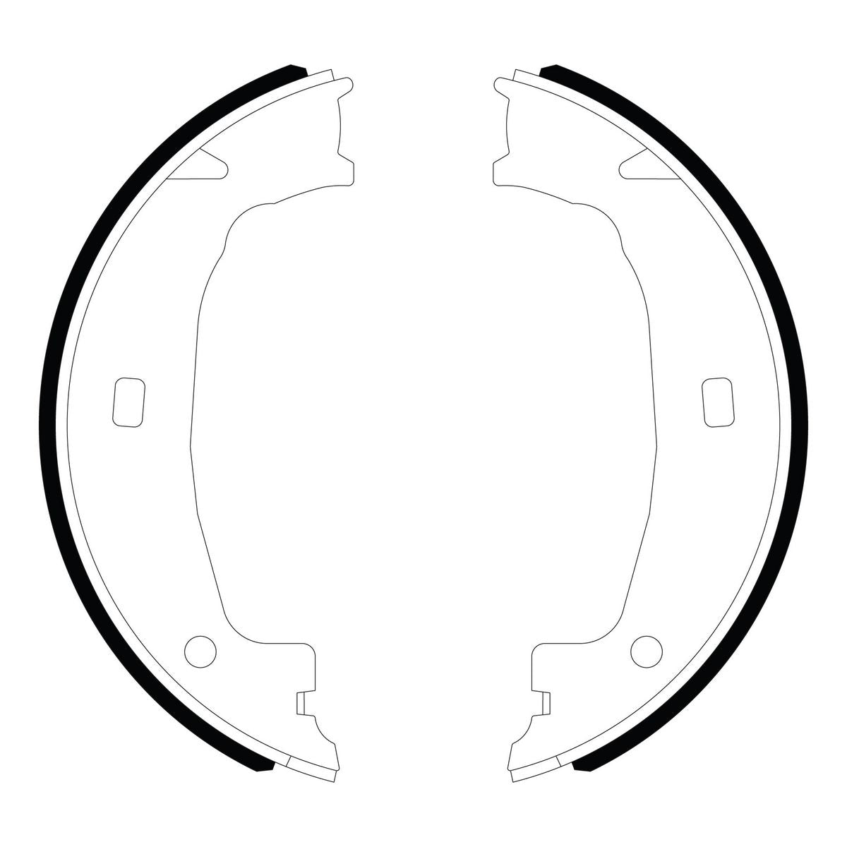 Bendix Brake Shoe Set BS5103