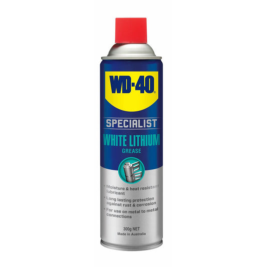 WD-40 Specialist High Performance White Lithium Grease Aerosol Spray 300g 21002