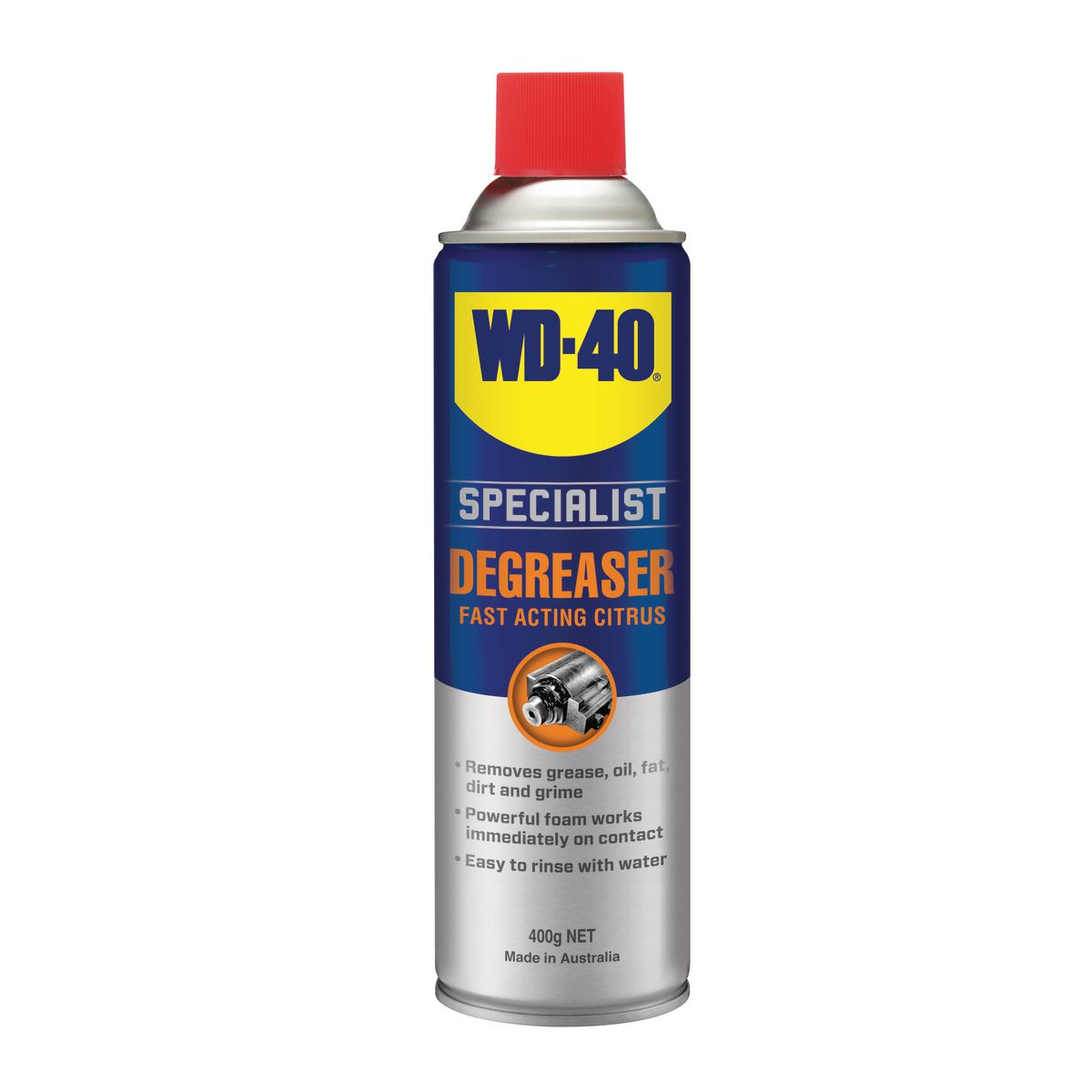 WD-40 Specialist Fast Acting Citrus Degreaser Aerosol Spray 400g 21003