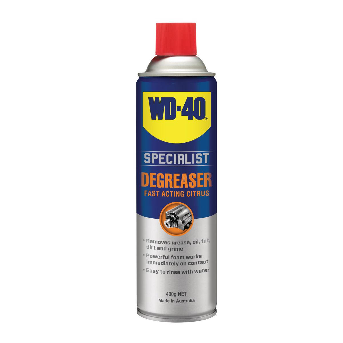 WD-40 Specialist Fast Acting Citrus Degreaser Aerosol Spray 400g 21003