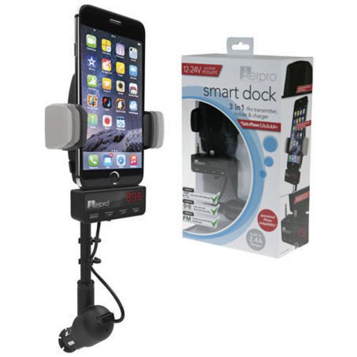 Aerpro Iphone 5/6 Dock - 3 In 1 ADM2400