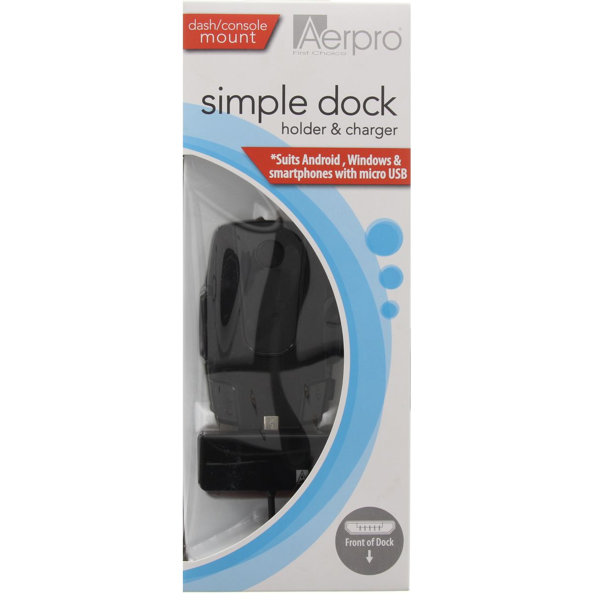 Aerpro Charging Dock Car Phone Holder APH490