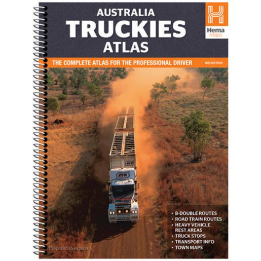 HEMA Truckies Australia Map 6th Edition