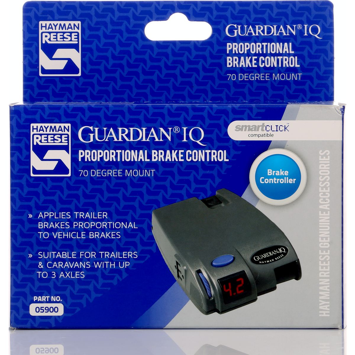 Hayman Reese 05900 - Guardian IQ Electronic Trailer Brake Controller 1-3 Axles