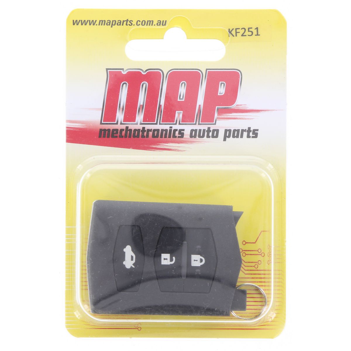MAP Car Remote Buttons (3 Button) fits Mazda 3/6 KF251