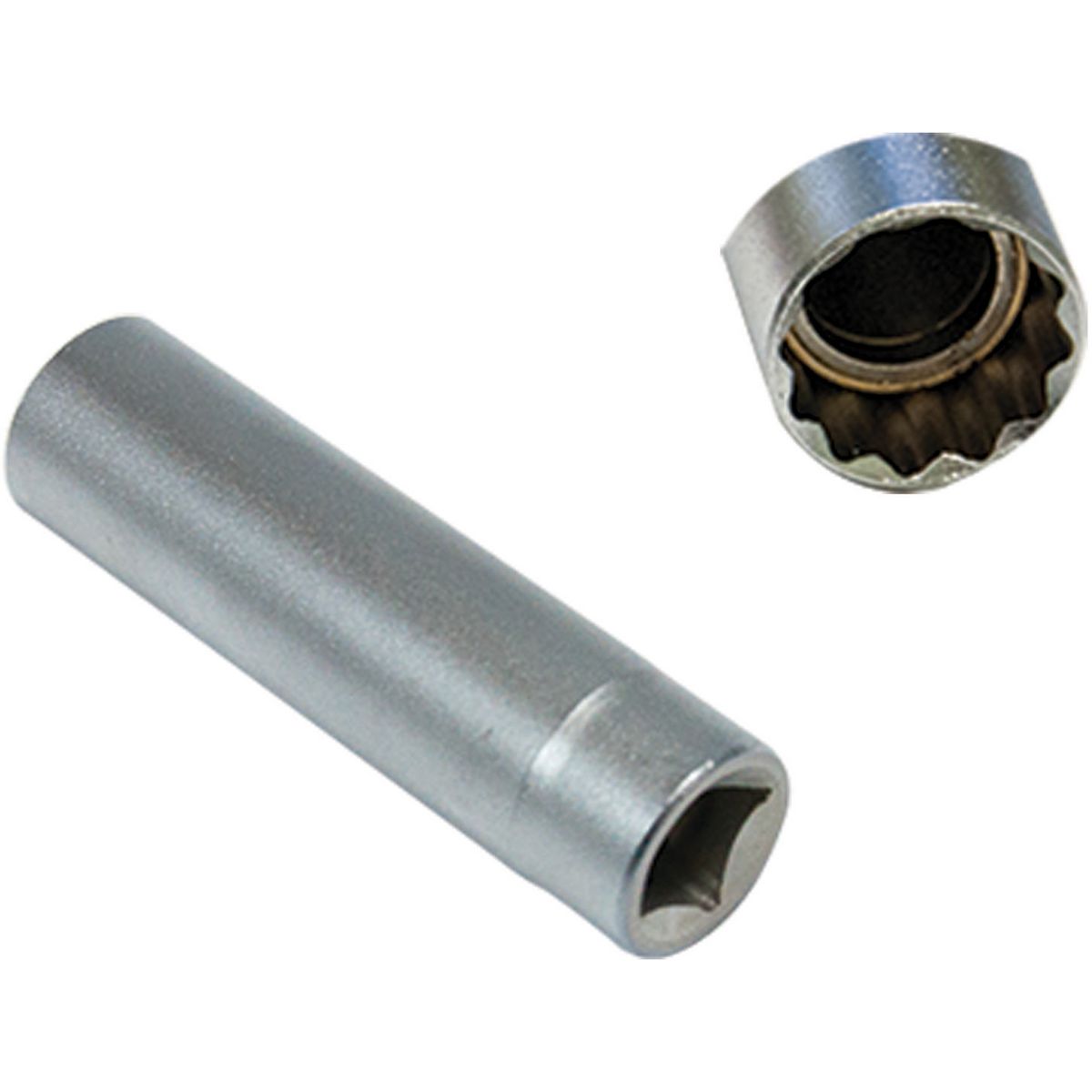 Endeavour Tools 14mm Thin Wall Magnetic Spark Plug Socket 12 Point ET3102