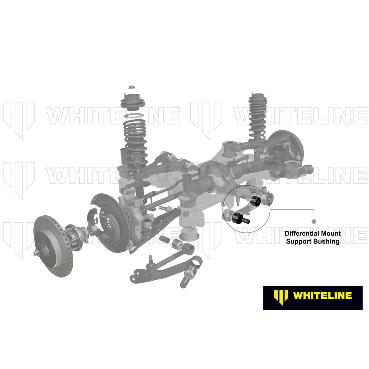 Whiteline W93189 Differential Mount Front Bushing
