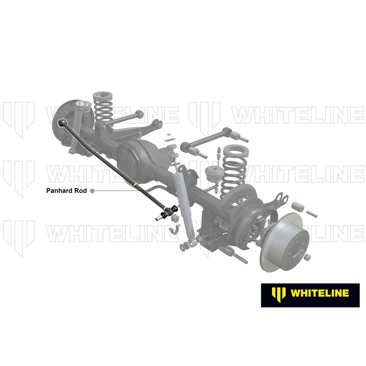 Whiteline W81715 Panhard Rod-Adj Panhard Rod Assem fits Holden Commodore 1978-93