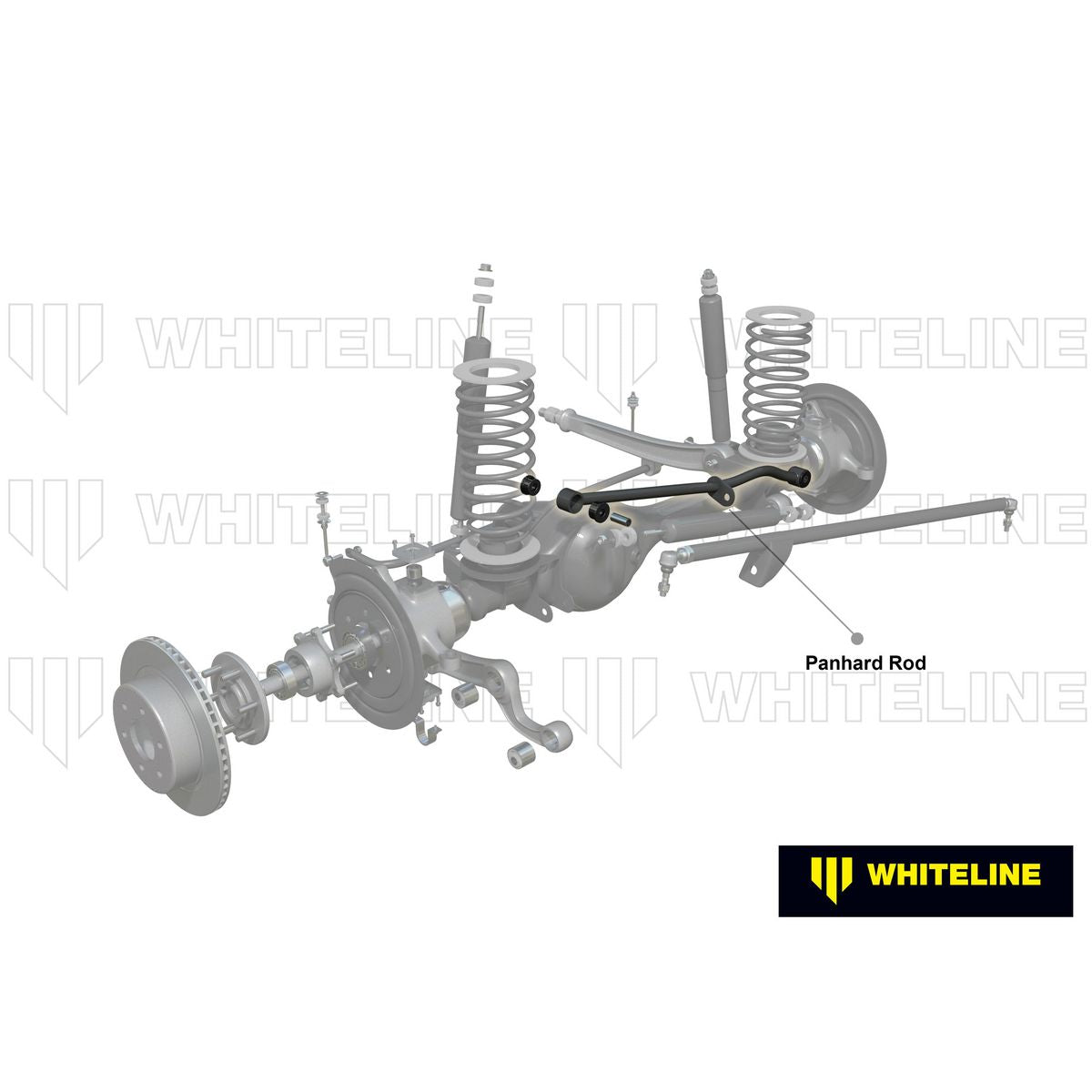 Whiteline W83050 Panhard Rod-Adj Panhard Lhd fits Toyota Landcruiser 1990-2007