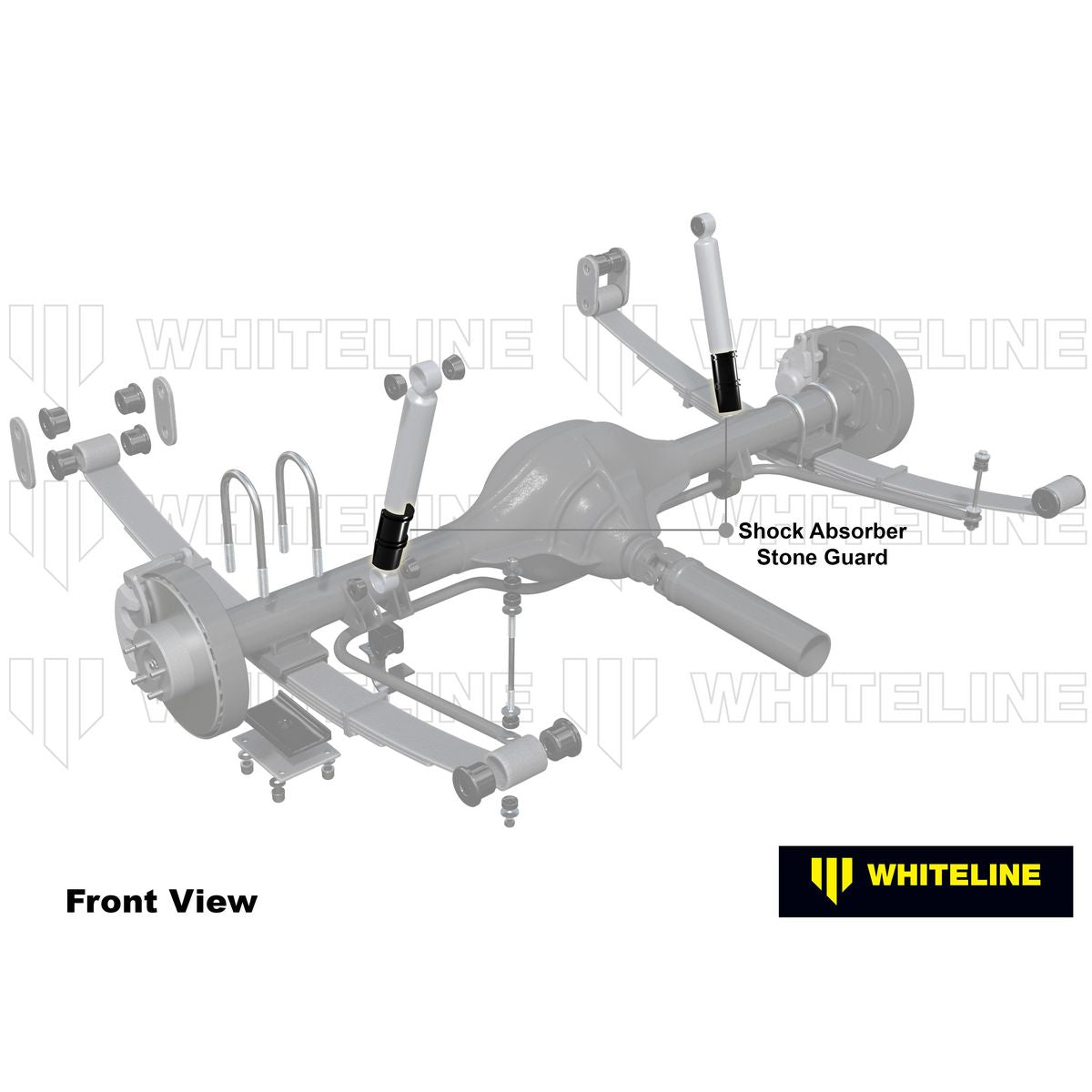Whiteline W93192 Shock Absorber Stone Guard