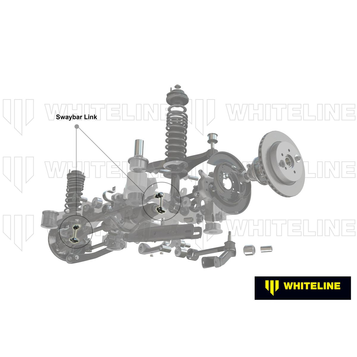 Whiteline Sway Bar Link Pair Heavy Duty KLC180-135