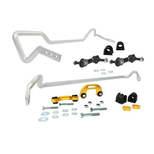 Whiteline BSK007 Sway Bar Kit Front & Rear fits Subaru WRX & STI Sedan 2002-07