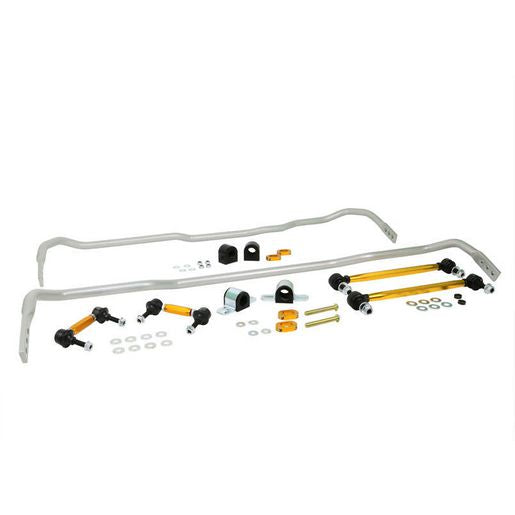 Whiteline BWK002 Sway Bar Kit Front & Rear 24mm fits Audi A3 8P & Mk5/6 Golf