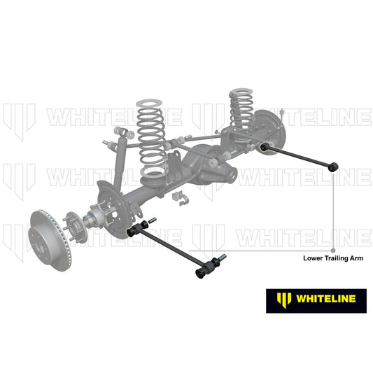 Whiteline KTA192 Rear Pair LCA Adjustable Jam Nut