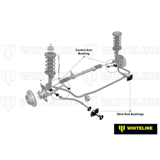 Whiteline WCOM5C Control Arm Strut Rod Bush Kit fits Holden Commodore 1999-06