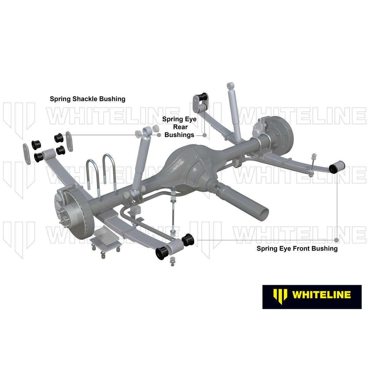 Whiteline WEK027 Spring Kit - All fits Suzuki Sierra 1985-96