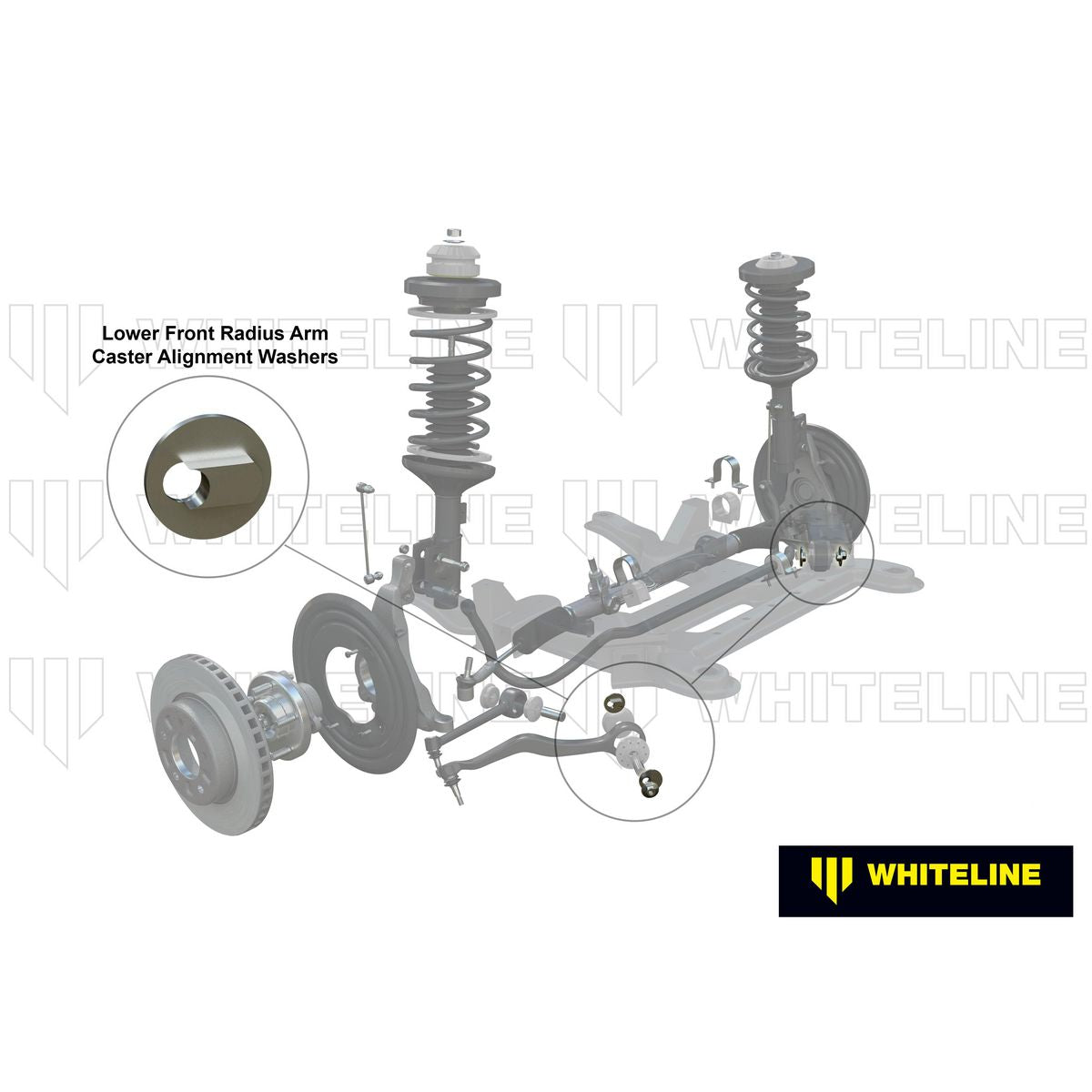 Whiteline W53152 Radius Arm Lower Washers