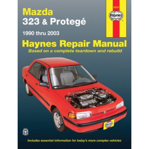 Haynes Owner's Workshop Manual - Mazda 323 & Protege 1990-2003 61015