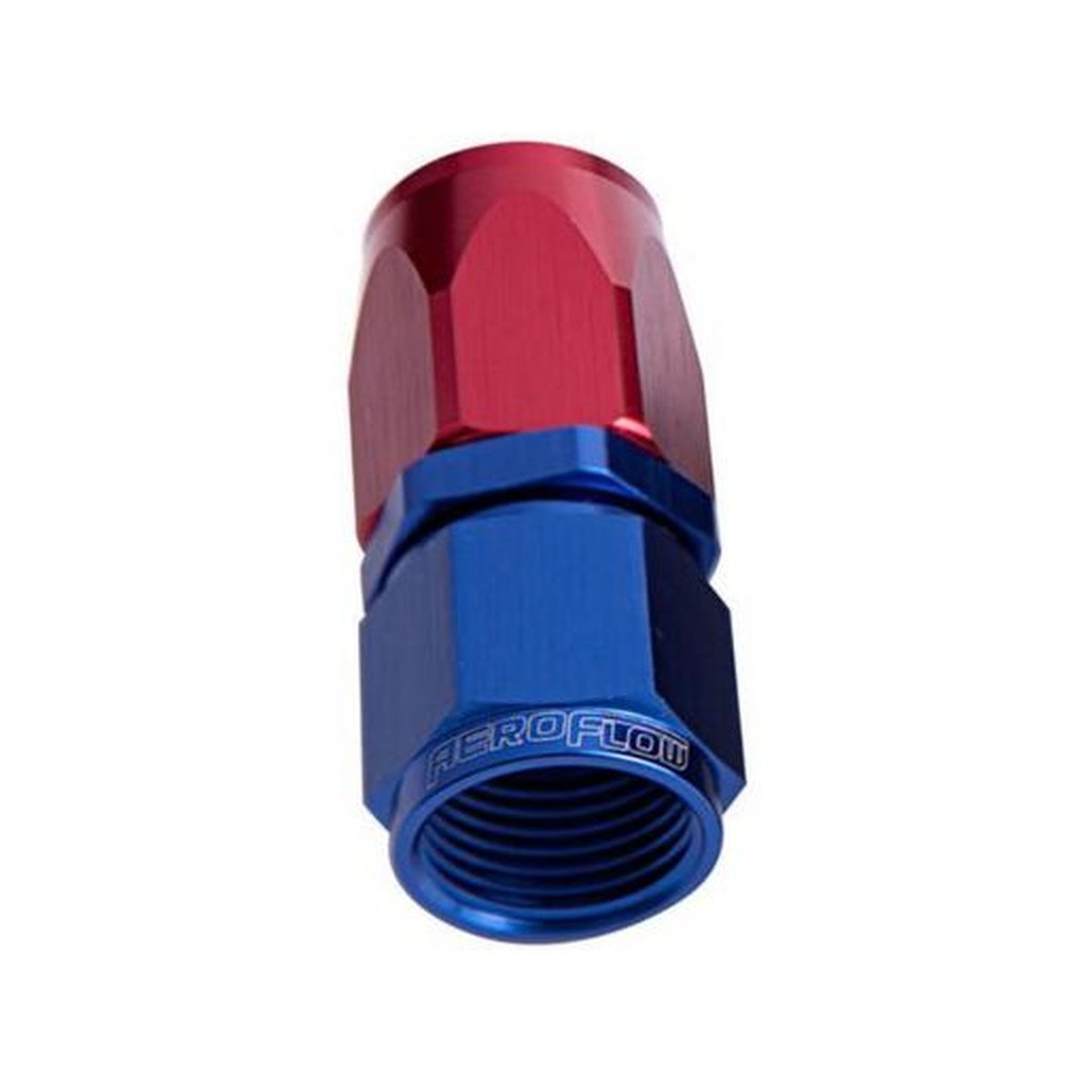 Aeroflow AF101-08 -8AN Taper Series Straight Hose End Blue AF101-08