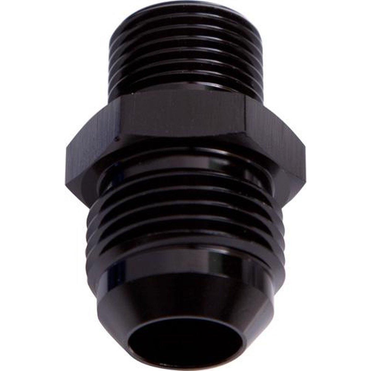 Aeroflow AF734-06BLK Metric M18x1.5mm To -6AN Black Male