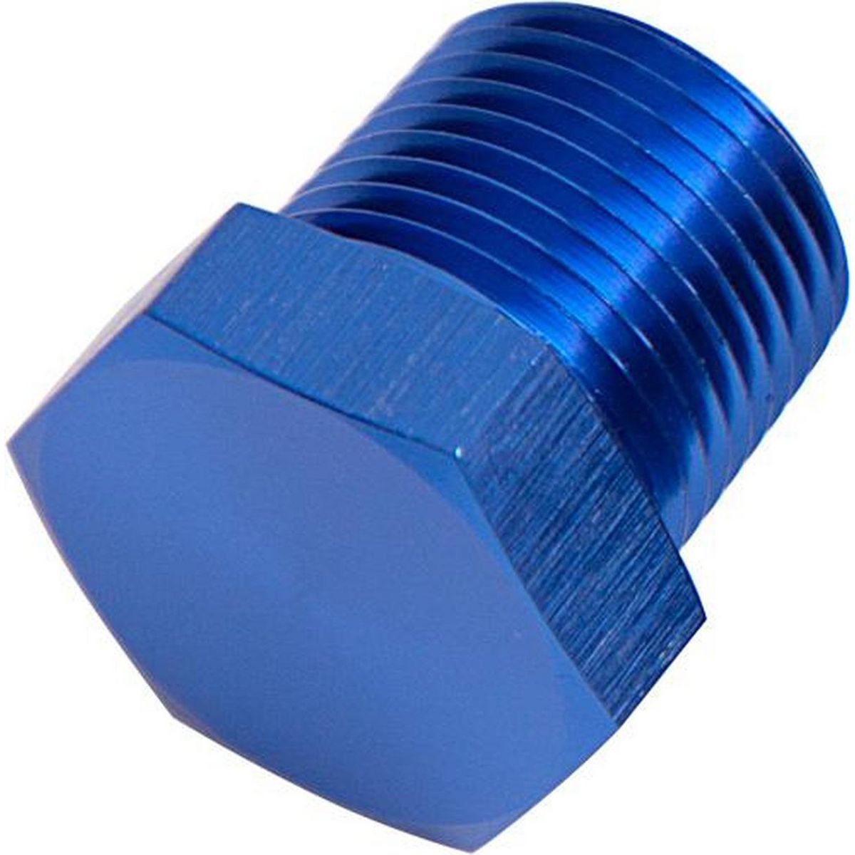 Aeroflow AF933-02 Npt Hex Head Plug 1/8" Npt Blue