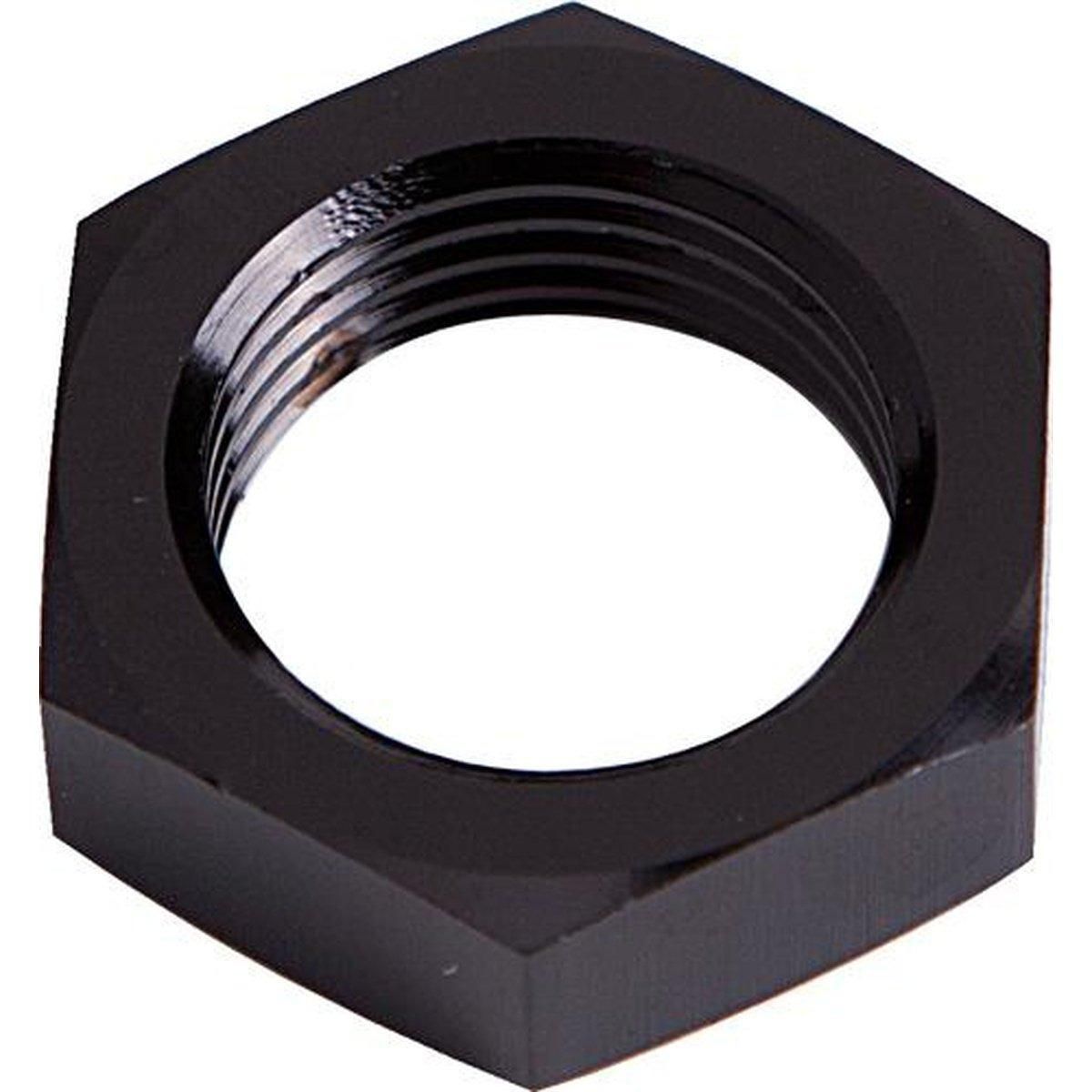 Aeroflow AF924-08BLK Bulkhead Nut -8AN Black Single Nut