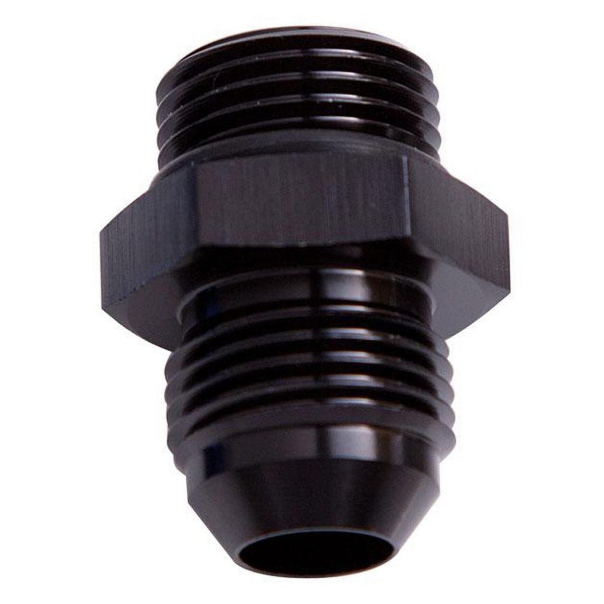 Aeroflow AF920-08-12BLK -12 ORB To -8AN Straight Black Male To Male