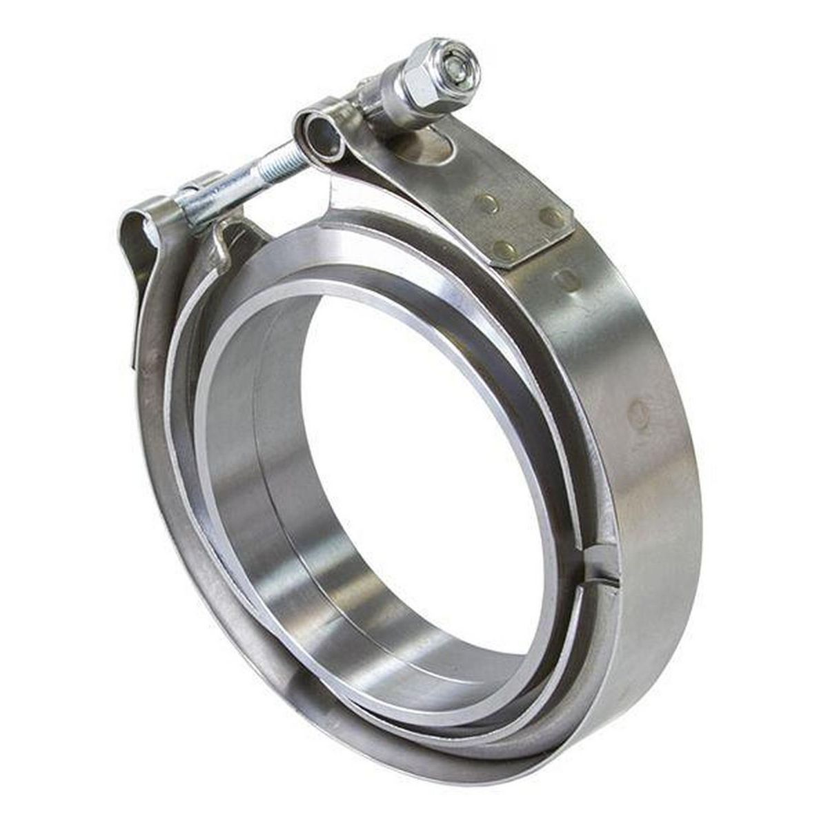 Aeroflow AF92-3500 3.5" V Band Clamp Kit 2 X Weldrings 1 X Stainless Clamp