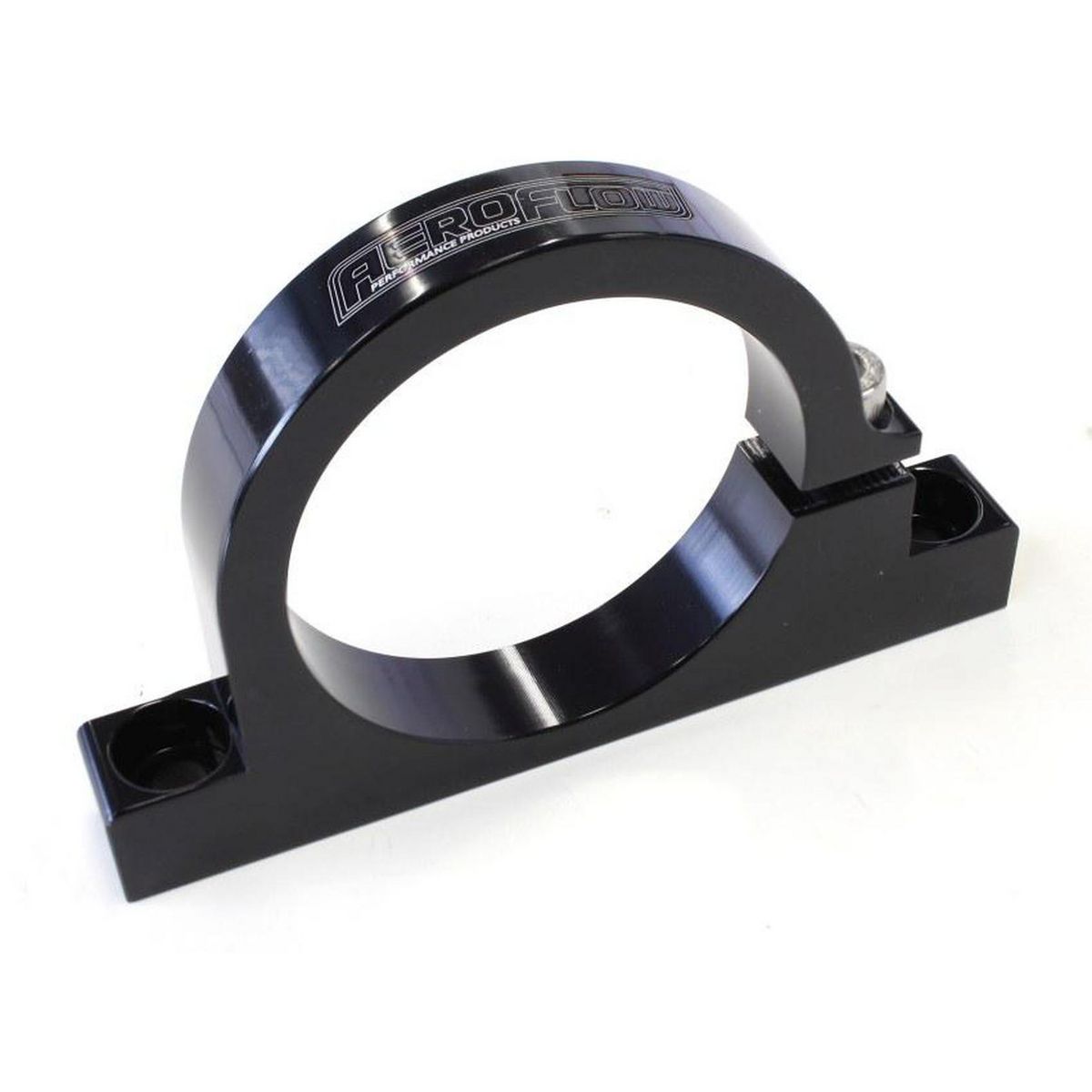 Aeroflow AF66-2045BLK Black Filter Bracket fits 2" Diameter Filters