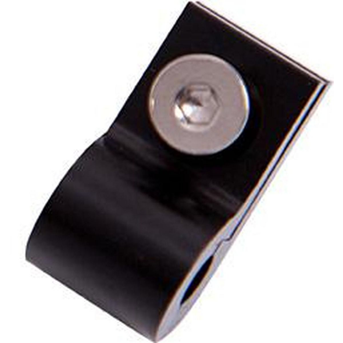 Aeroflow AF157-10BLK Billet P Style Clamp -8 Hose Black 16mm ID or 5/8" ID