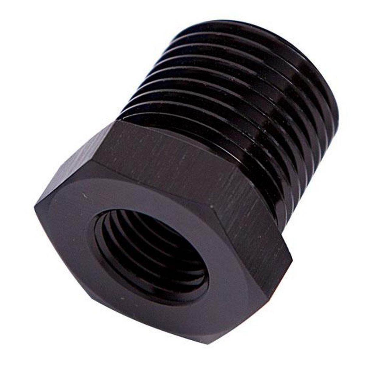Aeroflow AF912-06-02BLK Npt Pipe Reducer 3/8" To 1/8" Black Male To Female