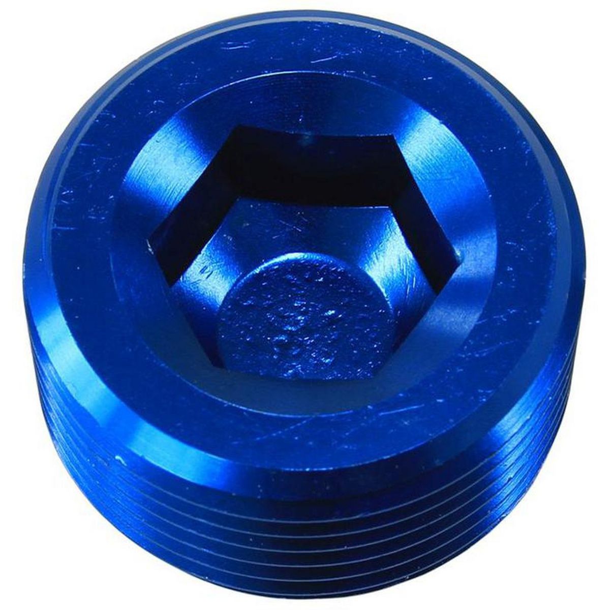 Aeroflow AF932-04 Npt Plug 1/4" Blue 1/4" Npt