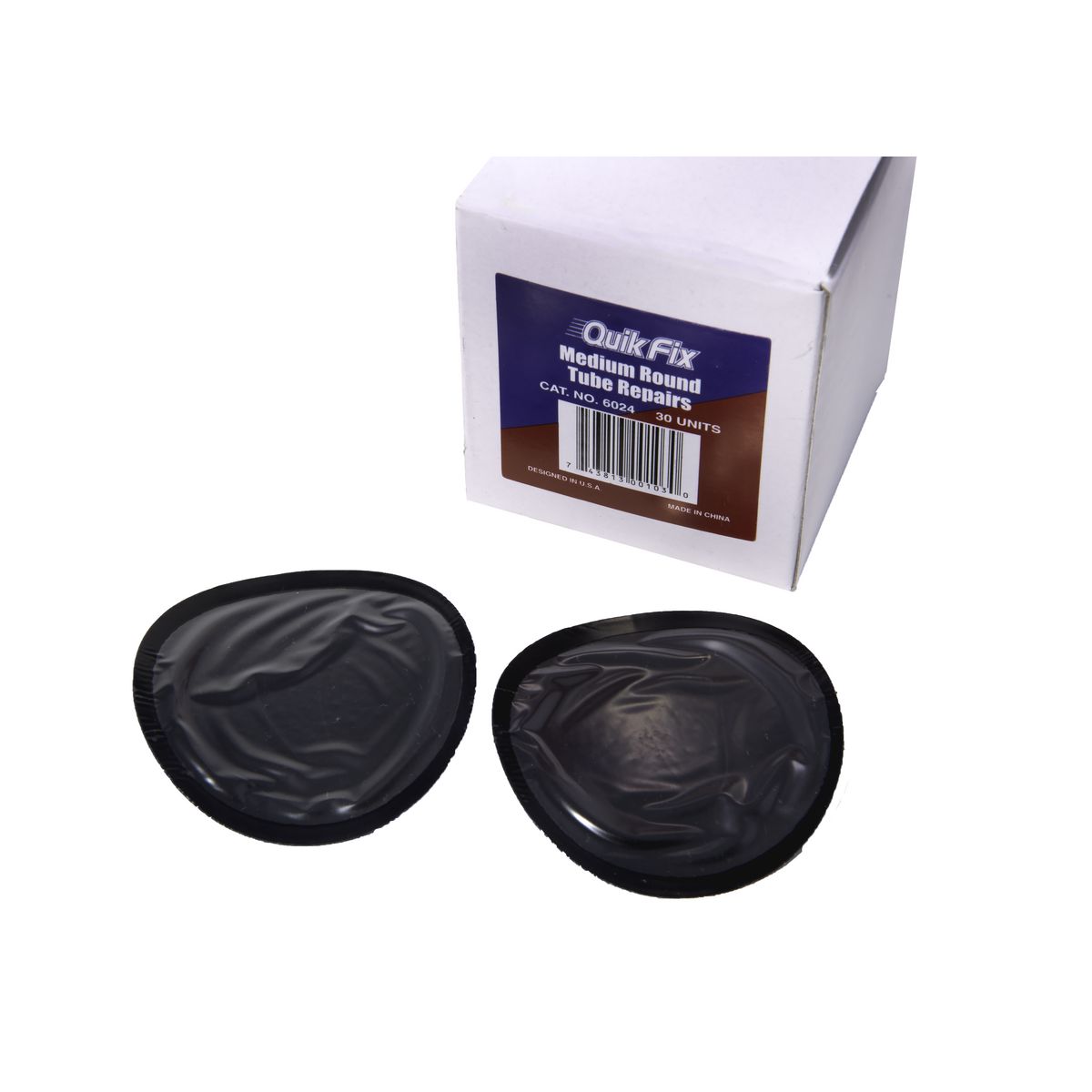 Tech Tire Repair Quik Fix Tube Med Rd 2.4 Bx30 6024