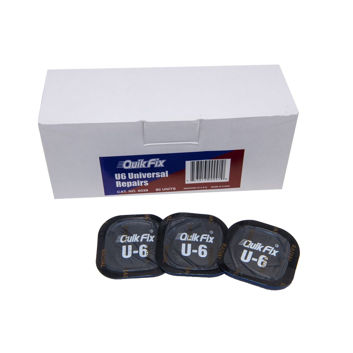 Tech Tire Repair Quik Fix U6 Universal Bx80 6039
