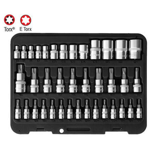 Auzgrip Torx Bit & E Torx Skt Set SYA71140