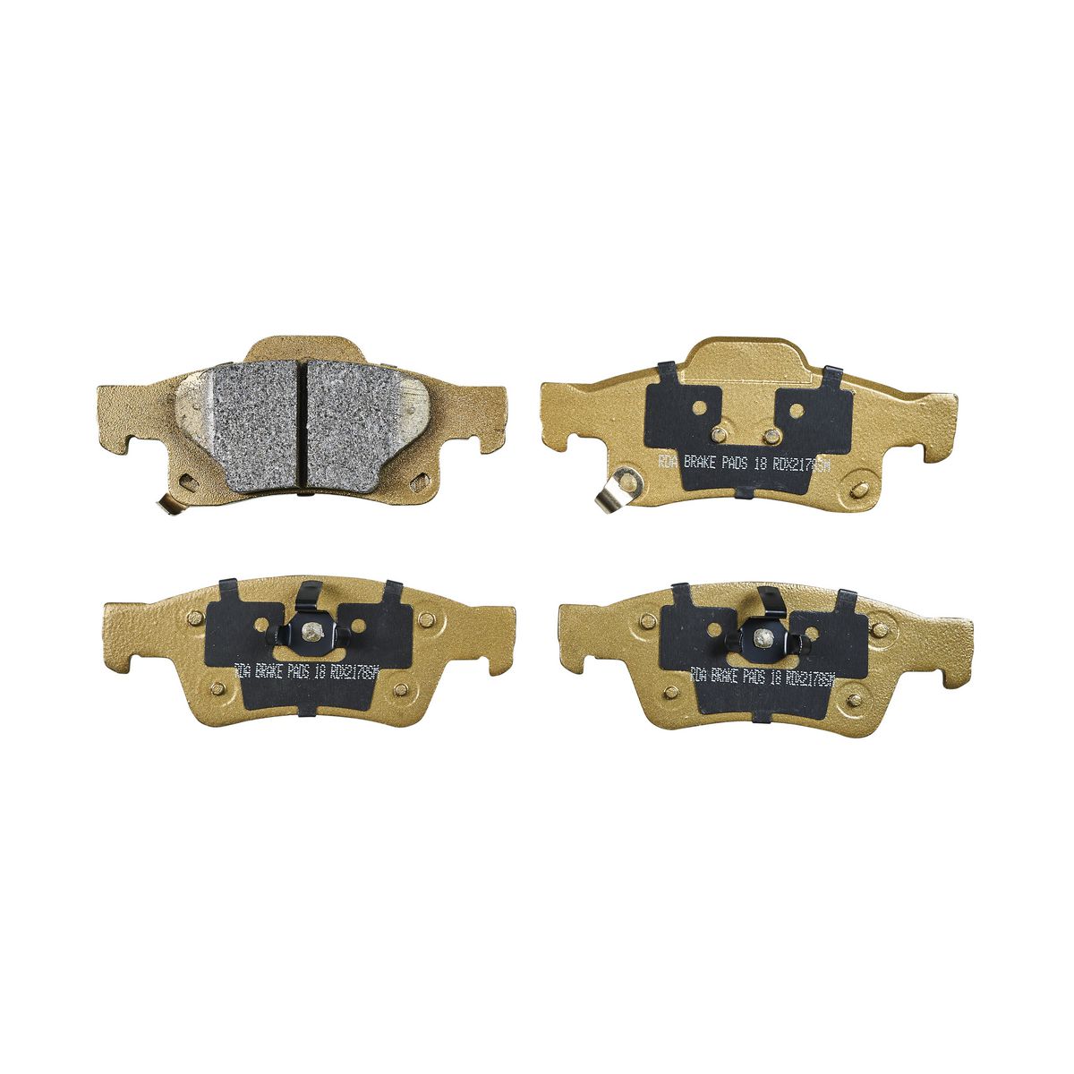 RDA Brakes Extreme Brake Pad Set Rear RDX2178SM