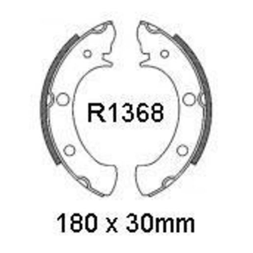RDA Brake Shoe Set Rear R1368